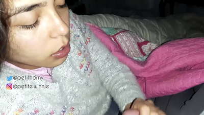 GITUON KO ANG TANANG NATUMPAK NGA GATAS SA AKONG BANA - PAGPAKITA SA DILA NGA MAY CUM